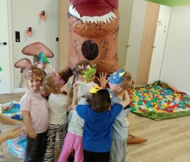 Codzienne życie przedszkolaków w Świerkusiu w Istebnej