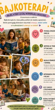 Plakat informacyjny Przedszkola i Żłobka Świerkuś w Istebnej
