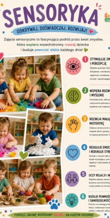 Plakat z informacjami dla rodziców — Świerkuś w Istebnej